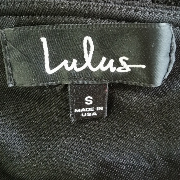 Lulu’s black off the shoulder maxi dress - Picture 8 of 9